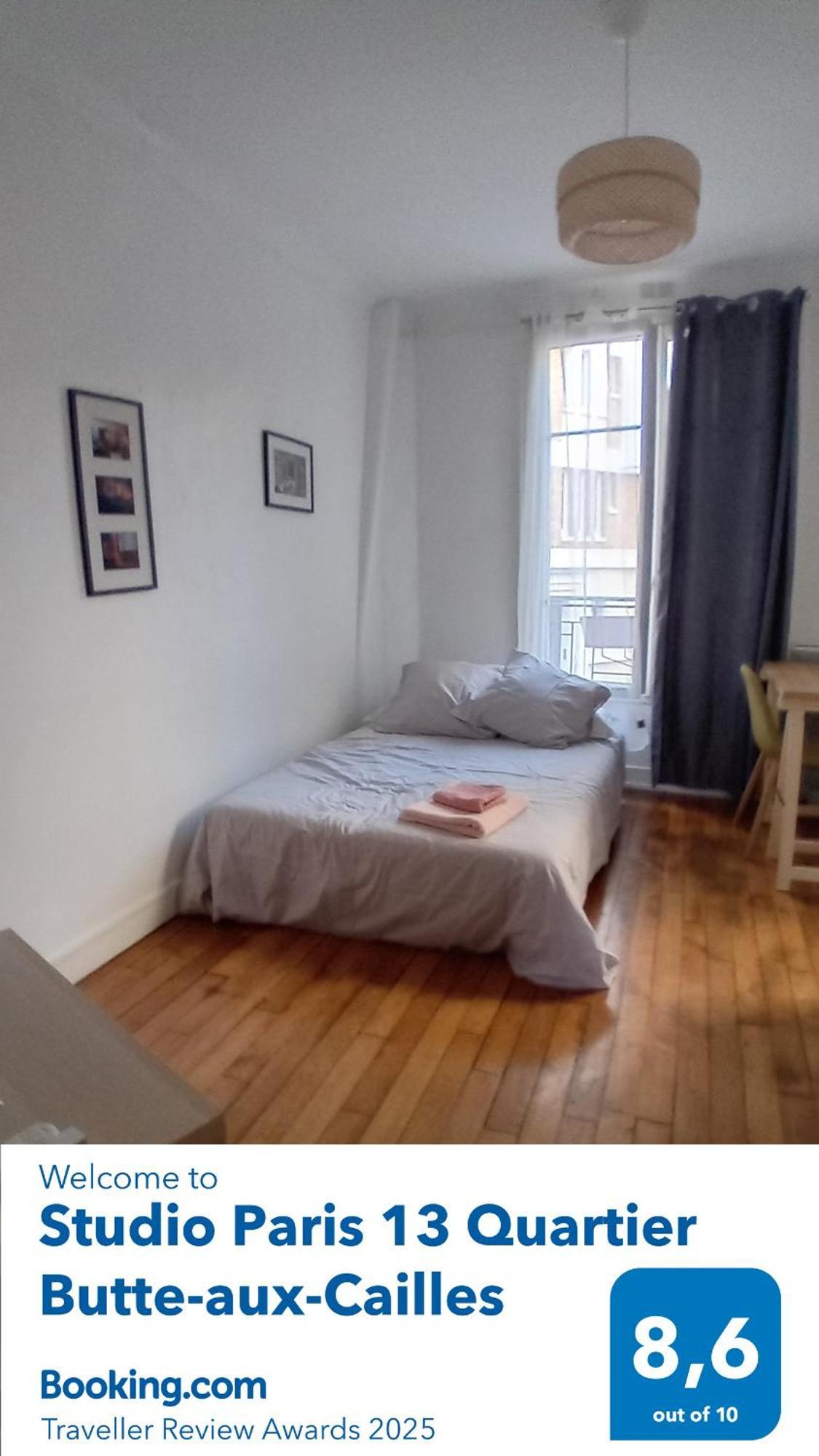 Studio Paris 13 Quartier Butte-Aux-Cailles المظهر الخارجي الصورة
